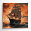 Art nautique brun sur toile nautique-1745252935