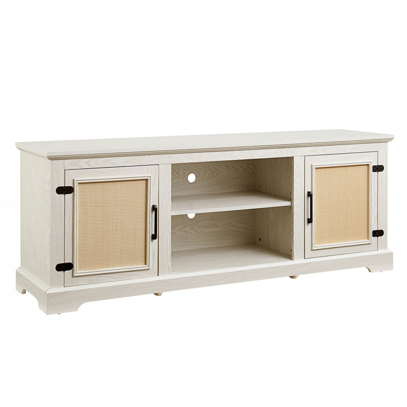 Crédence de rangement Zebulon, Blanc
