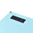 Baby Blue & Gold Finish Writing Desk W/USB