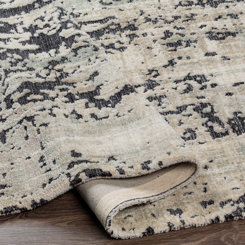 Carmiencke Abstract Indoor Rug, Rectangle 2' x 3'