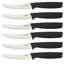 Oster Brixen 13 Piece High Carbon Stainless Steel Kitchen Cutlery Knife Block Set W/ Black Wood Block