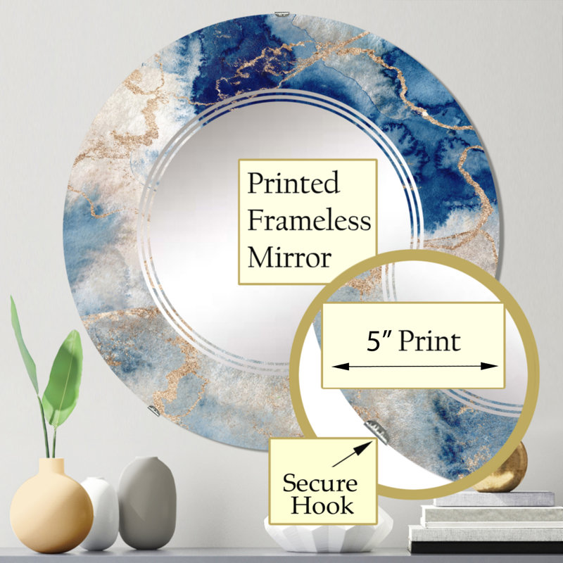 Miroir de salle de bain sans cadre, null
