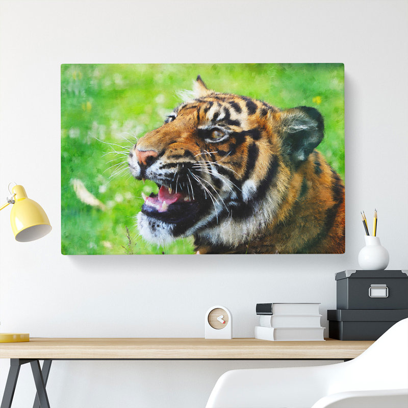 Tiger Vol.1 - Wrapped Canvas Print, 35cm H x 50cm W x 3cm D