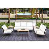 Avanti Outdoor Teak Conversation Set