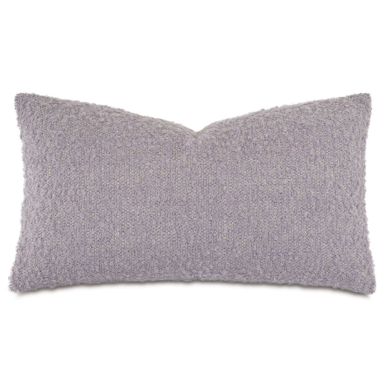 Marl Pillow Cover & Insert, Amethyst, Rectangle 15"H x 26"W