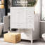 Meuble-lavabo blanc 36 po Vespera Lune