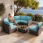  Ensemble de mobilier d'extérieur 8 pièces-1757756122-1757756126