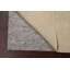 Tapis unique en coton 9 pi 10 po x 8 pi 4 po Ilkan beige et ivoire