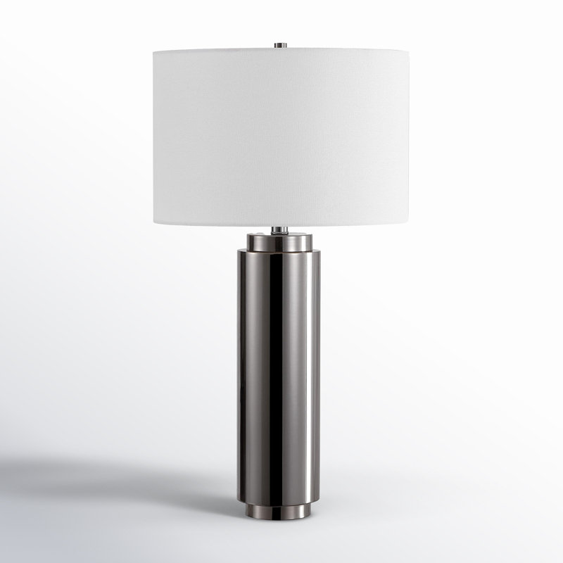 Trinidad 30'' Table Lamp, Nickel