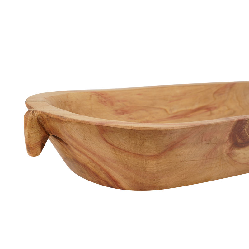 Plateau de service pour cochon Ambrine, Ton de bois clair naturel