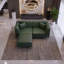 Canapé Chesterfield 61,5 po Mid-Century-133286211