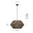 Claverton 1 - Light Brown Unique/Statement Pendant