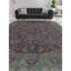 Wool Oriental Area Rug in Red/Green/Beige