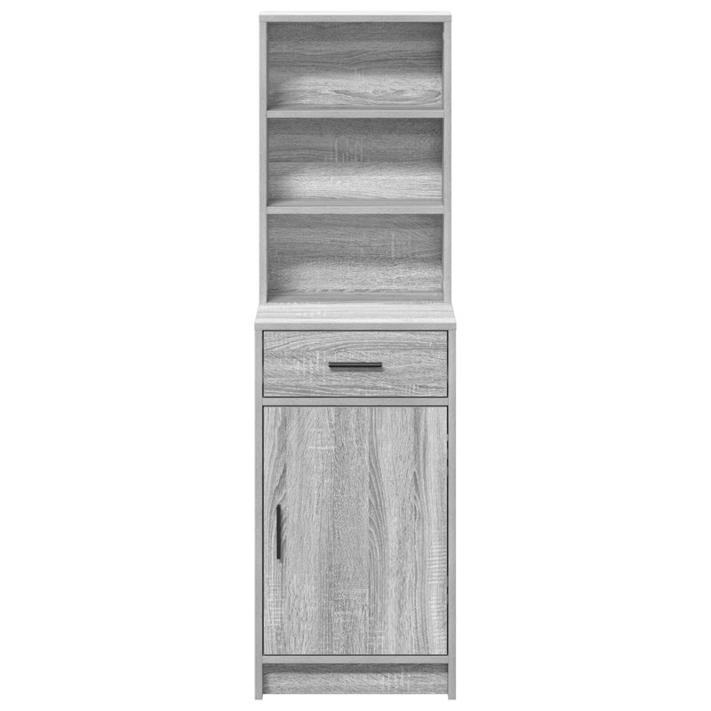 40cm Sideboard, Grey Sonoma