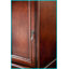 Table basse moderne en placage de bois de cerisier avec prise USB, porte-gobelet coulissant et amp; Armoire de rangement-121049639