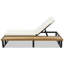 Ensemble de 2 chaises longues d'extérieur avec dossier réglable et coussins GO-1999207327
