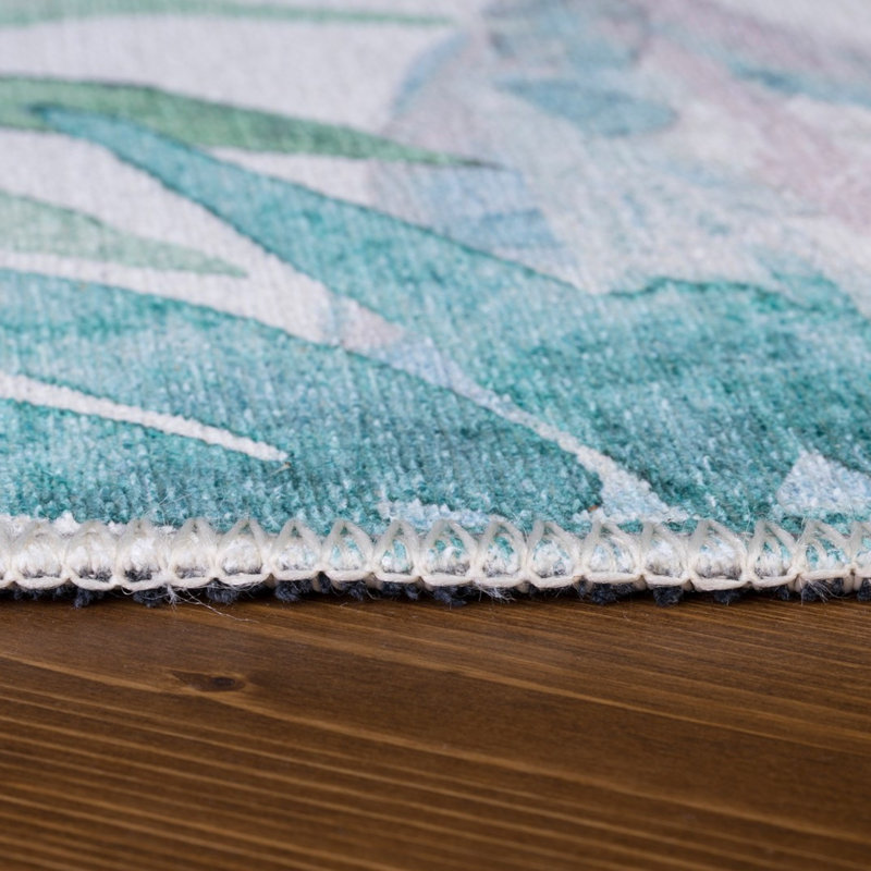 Premium 100% Polyester Area Rug, 6.9 x 10.2 ft | 1850 g/m², 0.2 in Pile Height | Recycled Poly Cotton Underside | Machine Washable at 30°C | Soft, Durable, Eco-Friendly Design for Modern Living Spaces