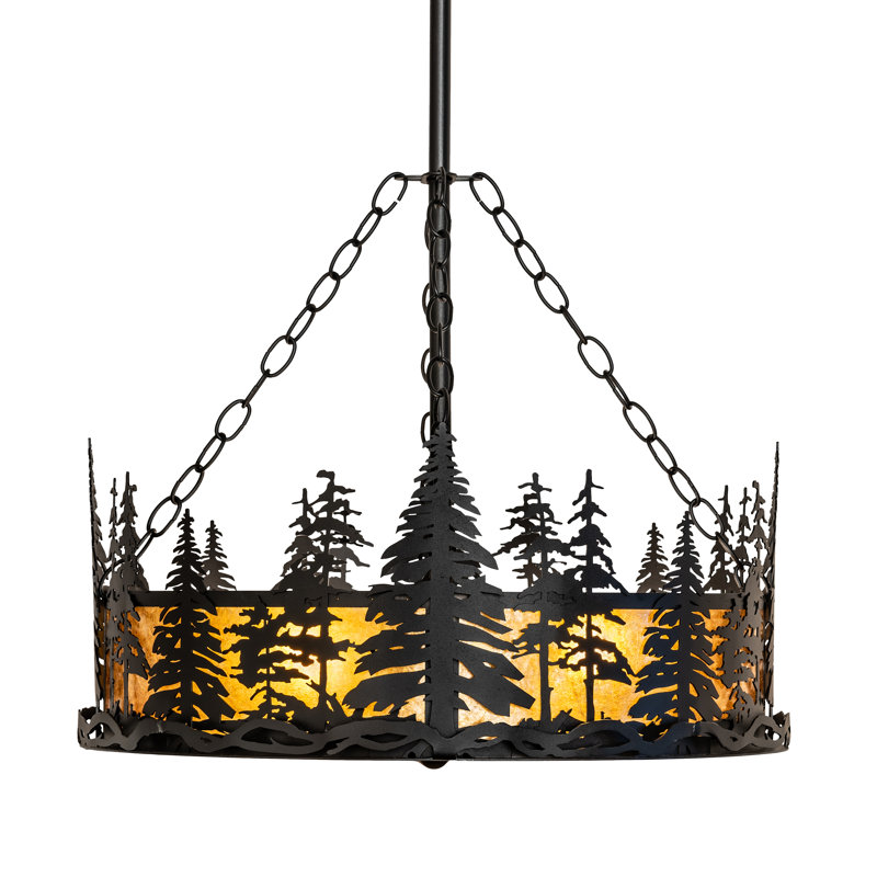 Rustic Lodge 4 - Light Pendant