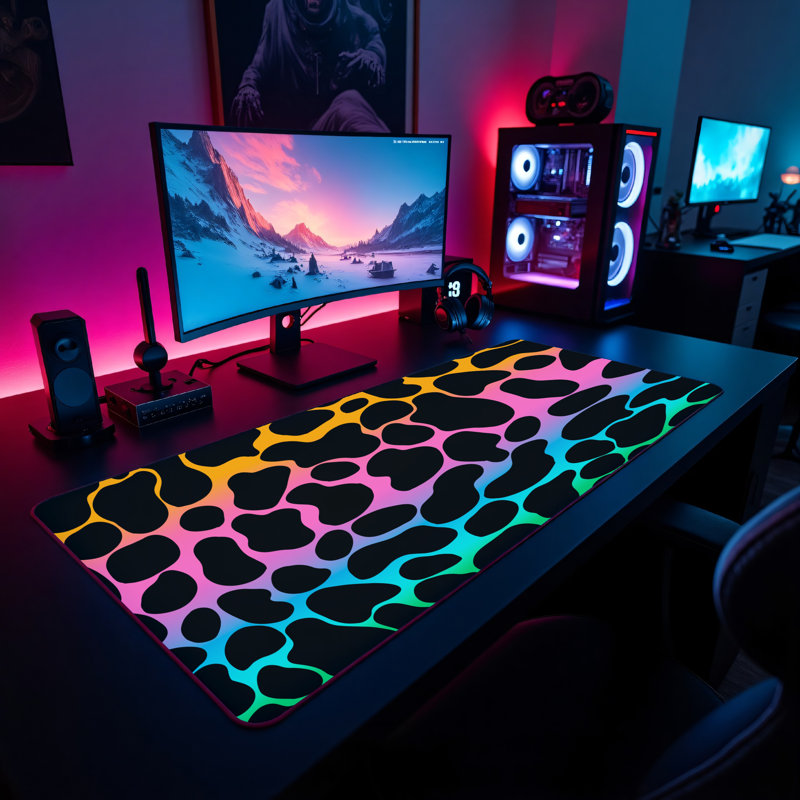 Polyester Desk Pad, 23.6x13.8