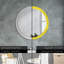 Huldar Glass Flat Wall Mirror