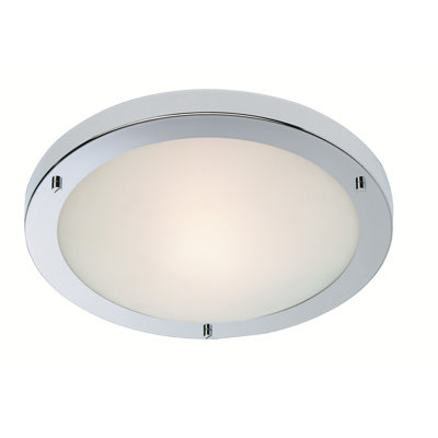 Rondo Glass LED Flush Mount