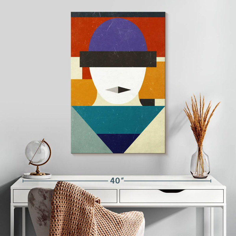 Leisha Geometric Face, 30" H x 20" W