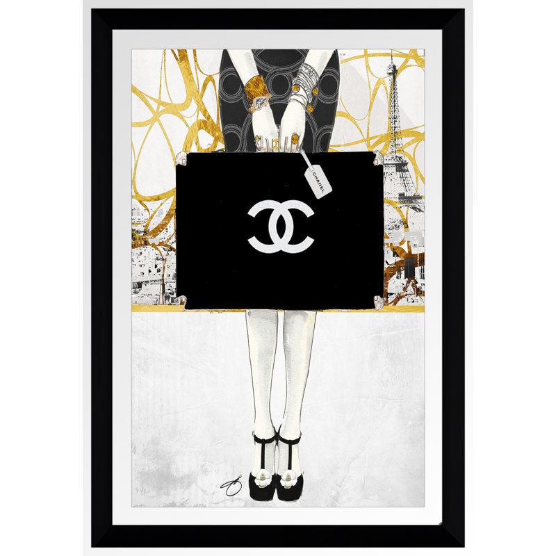 «Runaway with Me», impression sur toile, H 39,5 po x l 27,5 po x P 0,75 po, Acrylique avec cadre noir
