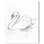 «Graceful Swan II», reproduction d'art sur toile par Art Remedy