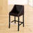 Shanell Upholstered Counter Stool with Solid Wood Frame-506203666