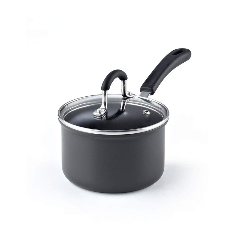 Casserole antiadhésive de 1,5 pte avec couvercle Cook N Home Professional, 1,5 pte