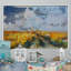 "Autumn Field Spatula Effect", reproduction d'art sur toile-1716059670-1716059672