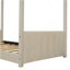Lit simple en bois et velours, beige-565888356-565888358