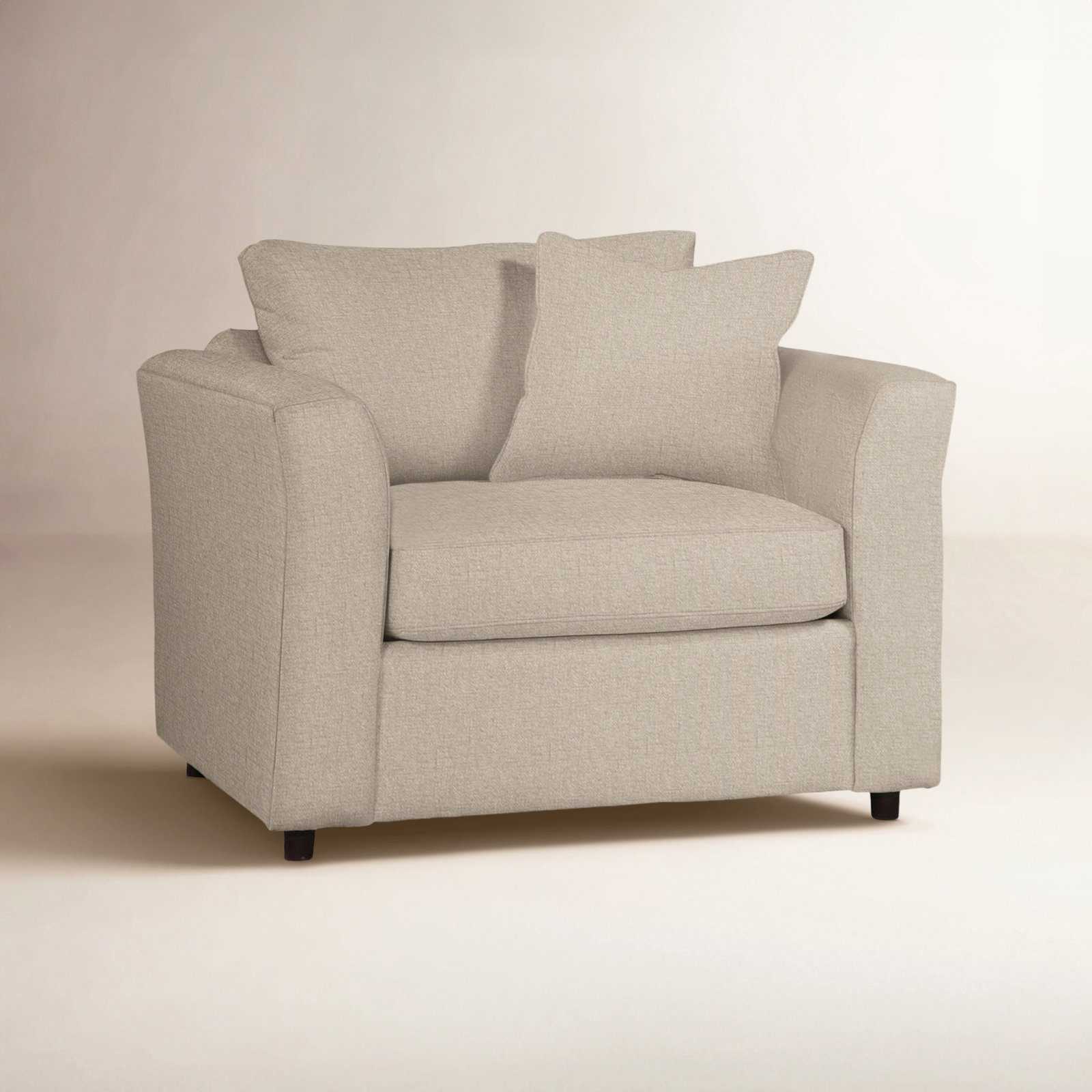 Northfield Armchair, Eggshell Crypton Performance; 0884-93