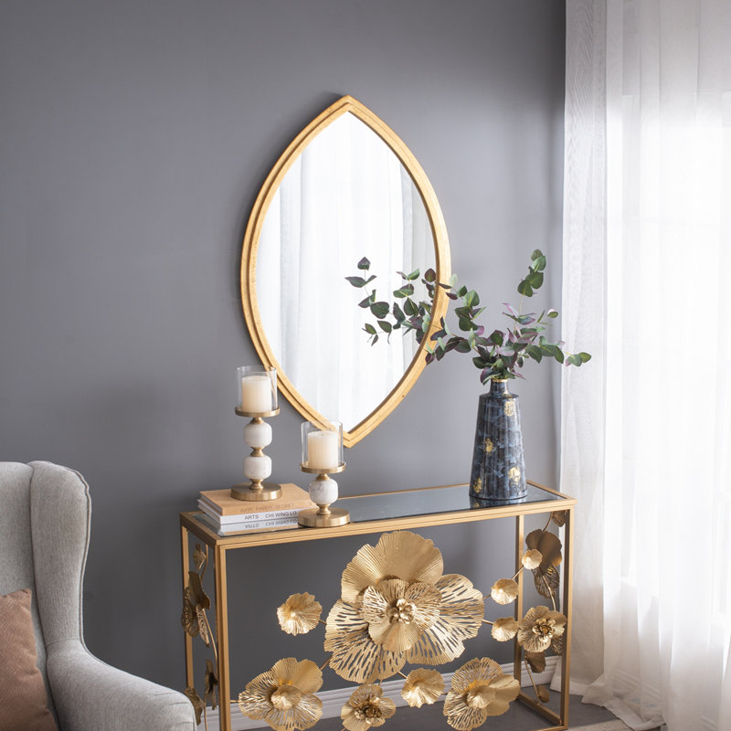 Miroir de décoration murale 23,7 x 42,8 po