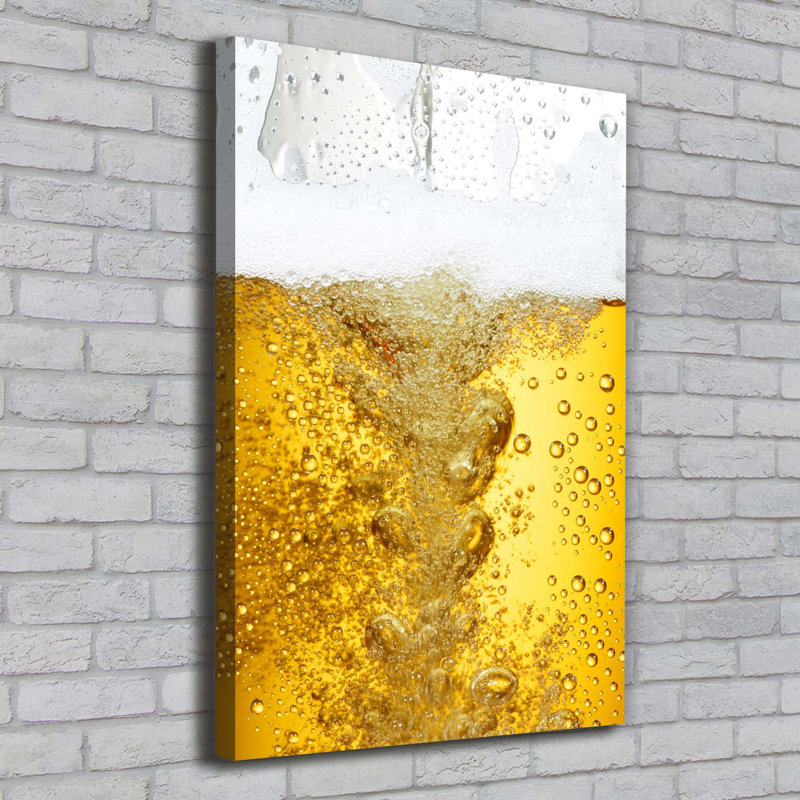 Beer - Wrapped Canvas Print