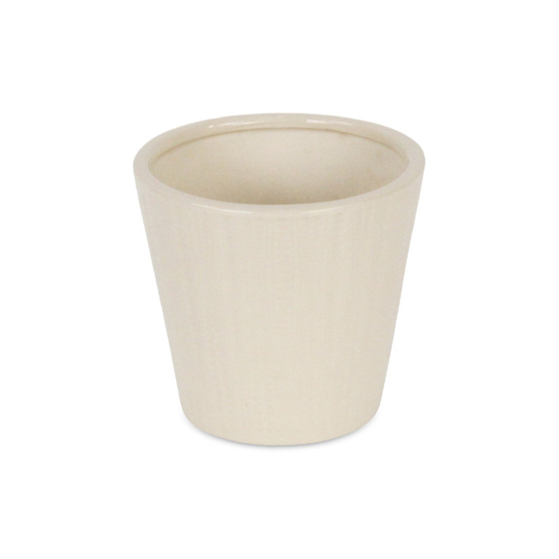 Uljana Handmade Ceramic Pot Planter, 5" x 5.25" x 5.25"