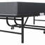 Lit pliant simple de 75 po x 38 po avec matelas en mousse à mémoire de forme de 3,7 po, lit d'appoint pliable portatif, lit pliant pour les invités et structure en métal robuste