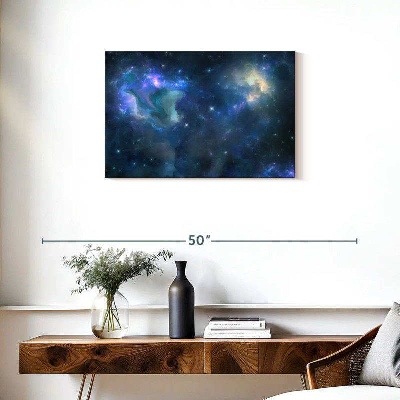 Oberle Space Nebula, 20" H x 30" W