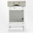 20" Single Bathroom Vanity With Ceramic Top-941425411