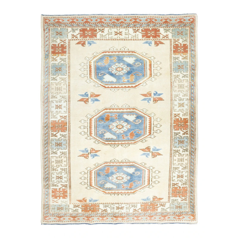 Tapis en laine tissé à la main Beçin Milas