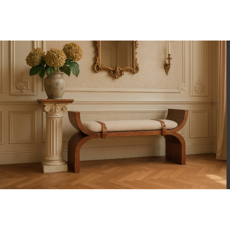 Stirrup Curve Bench