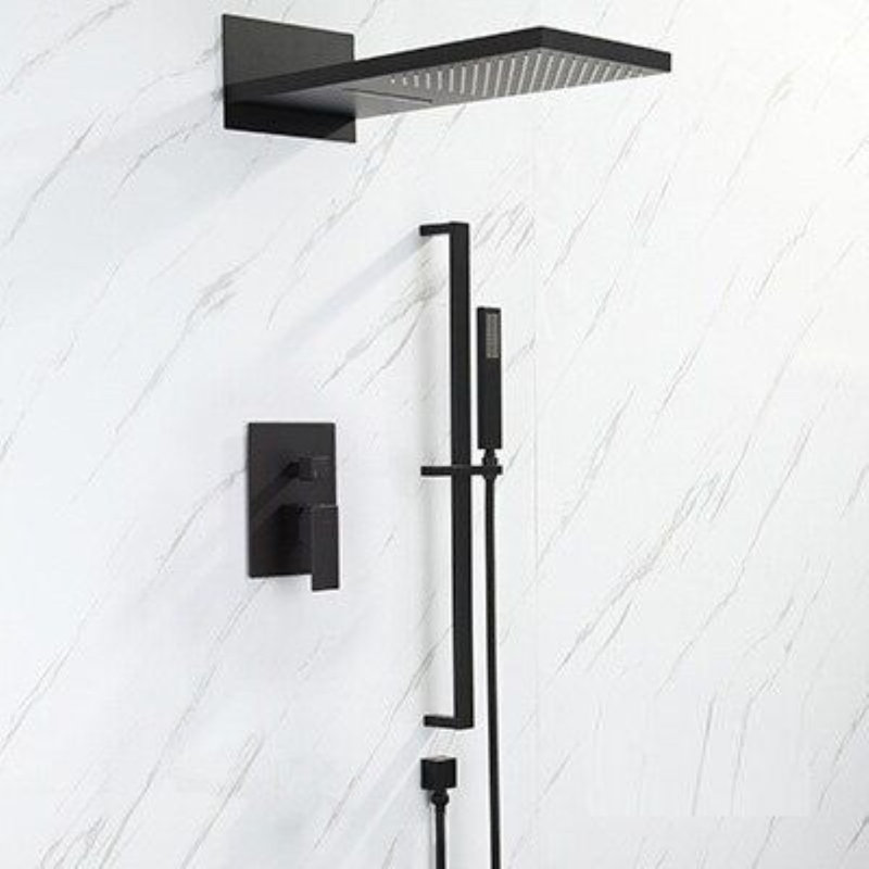 Modern matte black basin faucet with dual spray mode and corrosion-resistant finish