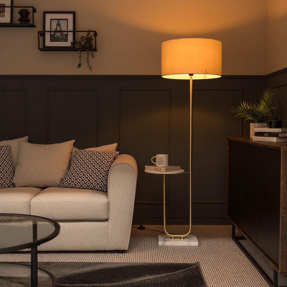 25cm Arched Floor Lamp