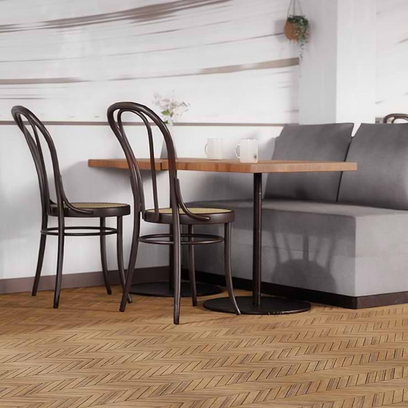Eternal 9x20 Chevron Matte Wood Look Porcelain Mosaic Tile