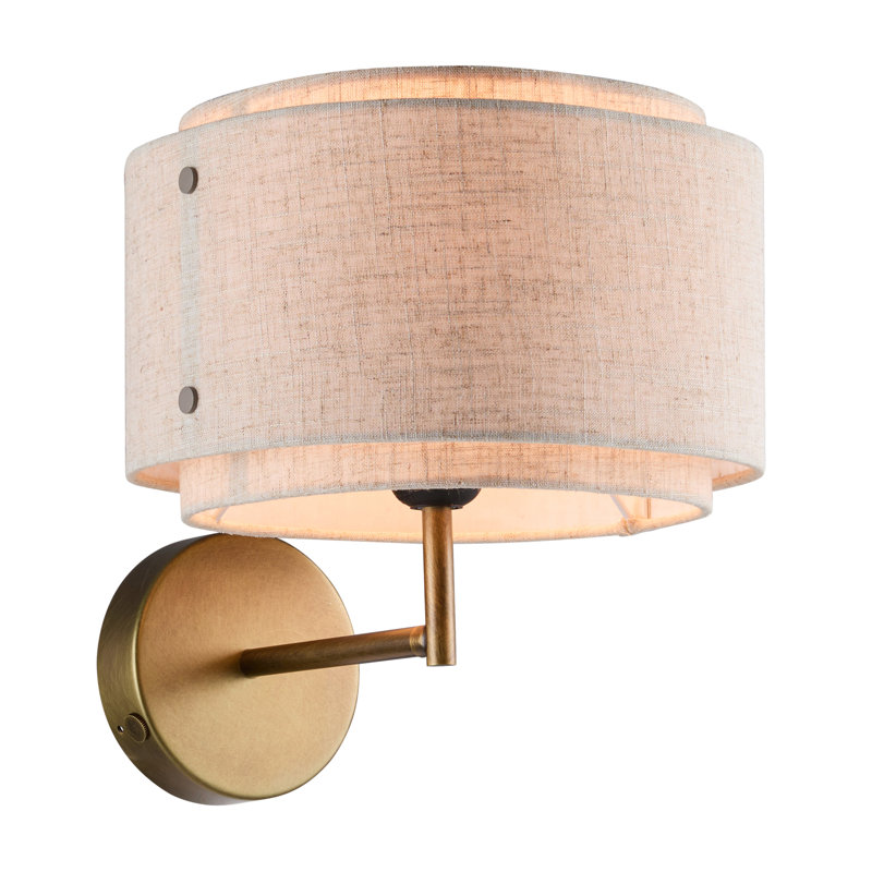Takai Solid Brass Armed Sconce