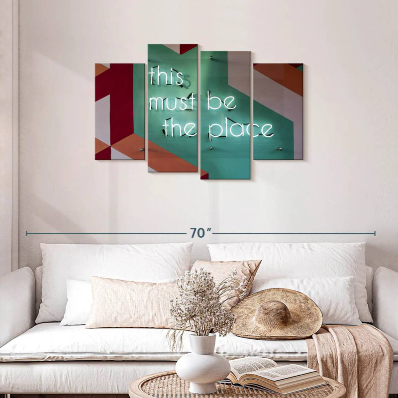 Tergel This Must Be The Place, typographie, H 27 po x l 43 po