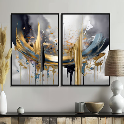 Hagen - Gold Canvas Prints