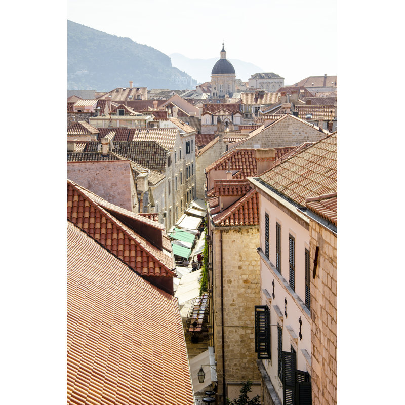 Rooftops - Dubrovnik, Croatia by Laura DeNardo - Wrapped Canvas Print, 91cm H x 61cm W
