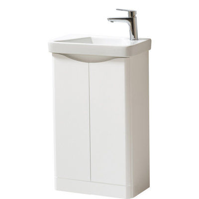 Clifton 500mm Single Bathroom Vanity with Vitreous China Basin