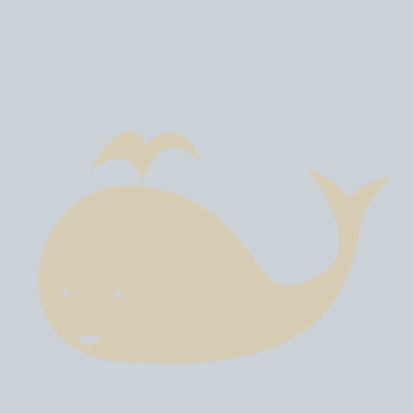 Nautical & Beach Non-Wall Damaging Wall Decal, Beige